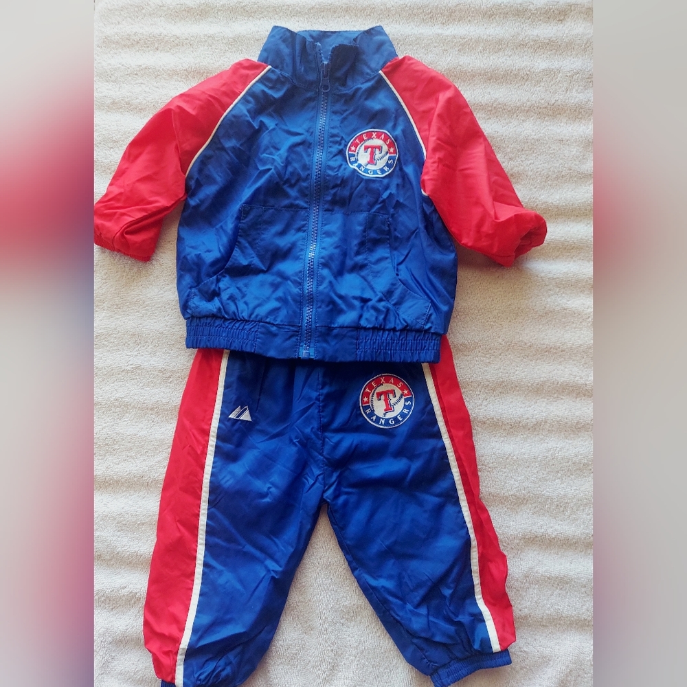 Texas Rangers Baby Outfit 6-9 Months
